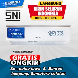 AC DENPOO DDS 05CTL 1/2pk PLUS PASANG