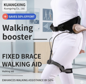 Wearable Power Walking Booster Exoskeleton Adjustable Walking Aid Hip Support Belt MobilityAssistant