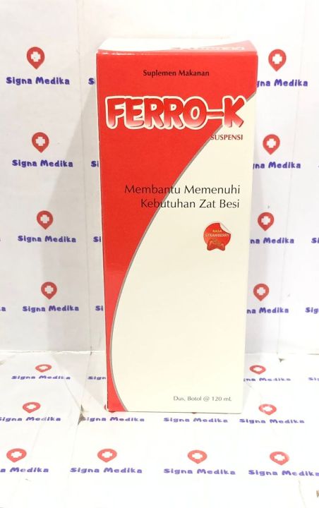 Ferro K - Suplemen Zat Besi Anak Obat Anemia 120mL