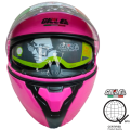 GILLE MOTORCYCLE HELMET MODULAR. 