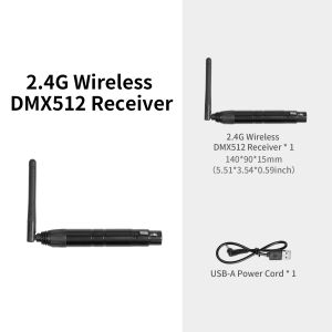 Selens 2.4G Wireless DMX512 Transciver with Long Distance/High Efficiency Transmission&High Sensitivity Reception