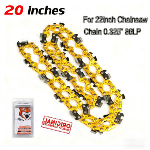 【10-Year Warranty】Germany Golden Chainsaw Chain guide bar chainsaw 20"/22/24"  inches Wear-resistant High Hardness Chainsaw Saw Chain Universal Original Drive Parts Accessories Links For Cutting Lumber Woodworking Tool For Chainsaw Blade Replacement