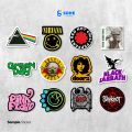 50pcs Stiker Band | Sticker Band | Stiker Band Rock | Sticker Band Rock | Stiker Band Metal | Sticker Band Metal | Stiker Keren | Sticker Keren | Stiker Pack | Sticker Pack. 
