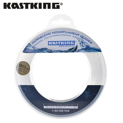 KastKing DuraBlend Monofilament Nylon Leader Line 20-200LB 110M 0.40-1.40mm Nylon Fishing Line Super Strong Good for Boat Fishing