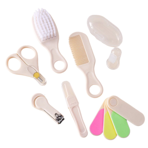7 in 1 Baby Grooming Kit with Ergonomic Design for Newborns Safety and Daily Comfort at Home or Travel