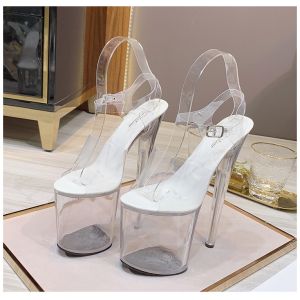 รองเท้าตู้ปลาส้นแหลมสูง8นิ้ว size35-45 พร้อมส่งทันทีจากไทย S2