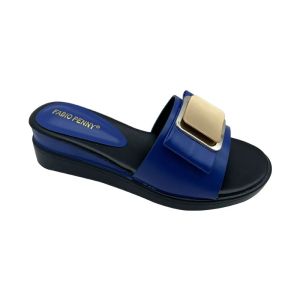 FABIO PENNYs 2026 new popular exquisite metal fashion thick-soled design slippers summer parties comfortable ladies slippers2026
