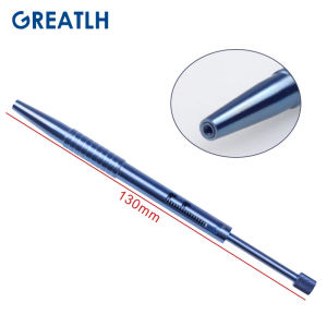 Ophthalmic Sapphire Blades 0.9mm-1.2mm Side Piercing  Titanium Handle Ophthalmic  Instruments 1pcs