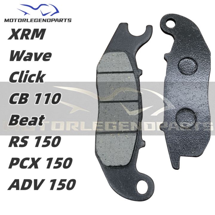 Brake Pads Honda Xrm 125 Wave 110 125 Click 125i 150i RS150 PCX 150 ADV