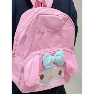 กระเป๋าเป้สะพายหลัง กระเป๋าซานริโอ้  กระเป๋านักเรียน กระเป๋าหนังสือ ลายซานริโอ้ น่ารัก 14 นิ้ว พร้อมส่ง