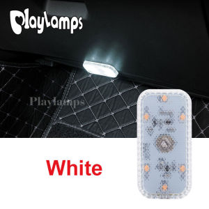 2022 New Magnetic Car LED Touch Lights USB Charging Interior Light Wireless Roof Ceiling Reading Lamps