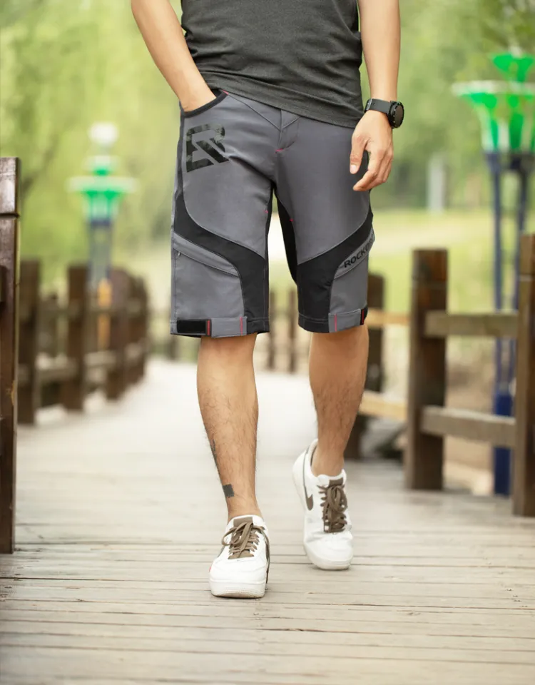 Rockbros Cycling Shorts Breathable Mens Riding Pants Waterproof