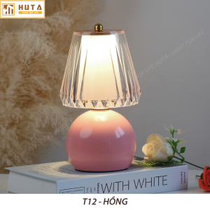 Đèn ngủ decor phòng HUTA Light For Life T12 trang trí phòng ngủ Hàn Quốc điều chỉnh độ sáng 3 màu ánh sáng dịu nhẹ