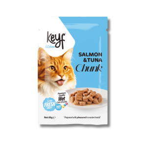 KEYF Kitchen Cat Food 85g Wet Chunk in Gravy Multiple Flavor Choices