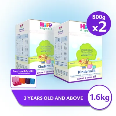 HiPP Organic Kindermilk above 3 Years Old 1.6kg (800gx2)