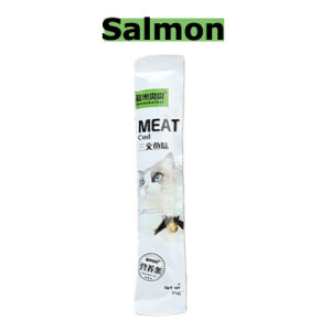 30PCS Snack Kucing Basah Murah 16g Penggemuk Bergizi Cat Food Strip Stick Treats Cemilan Hewan Tuna Ayam