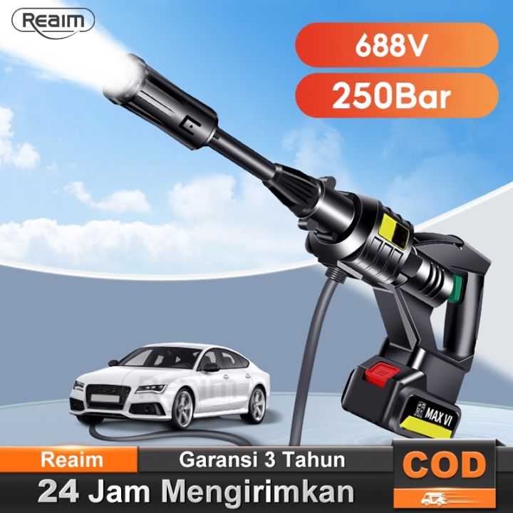 Reaim Alat cuci mobil 250bar Jet Cleaner Mesin cuci motor mobil / jet ...