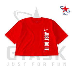Kaos Croptop Oversize Zumba Aerobic Pound Branded Katun GTask Adem Nyaman