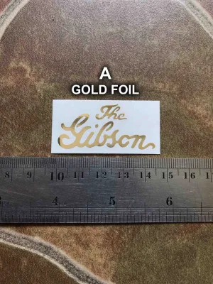 Gibson Lp Custom Sticker Tempel Gitar Headstock Elektrik Decal Akustik Semi Hollow Body Es Lespaul Sg Acoustic Les Paul Explorer Firebird Flying V Bass Head Stock