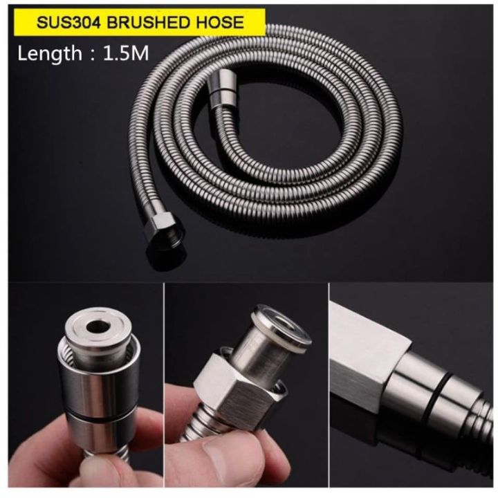 HOT HQFNZ 304 Stainless Steel High Pressure Bidet Set Toilet Flushing