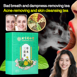 Skin cleansing✨ Detoxifying and beauty tea Heat-clearing and fire-reducing tea Acne-removing and skin cleansing tea Endocrine regulation Bad breath and dampness-removing tea Improve dullness Natural herbal formula Gentle cond