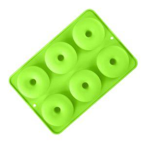 RISEDOT Silicone Donut Mold High Temperature Resistant Non-Stick Baking Pan  Food Grade Silicone Cake Mold Home Baking