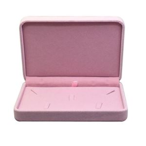 5 Colors Necklace And Ring Box 17*12*4cm Jewelry Holder Velvet Gift Box For Home Storage Travel Organizer Gift Packaging