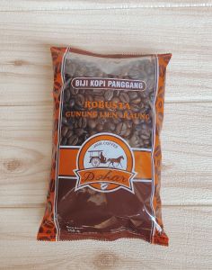 Kopi Biji goreng Java Robusta 250 gram Kopi O DOKAR Robusta Roasted Coffee Bean Indonesia (GUNUNG IJEN)