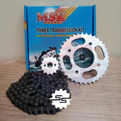 Gear set/gir paket supra lama supra x lama 40t x 15t 428-104l MSK Original