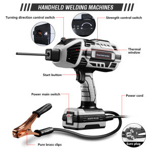 Mesin Las Handheld 120A MMA Portable Inverter Welder Genggam ARC-120