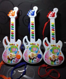 02010 Đồ Chơi Đàn Ghita Phát Nhạc Cho Bé Nhựa ABS Size 36cm ( Màu Ngẫu Nhiên )
