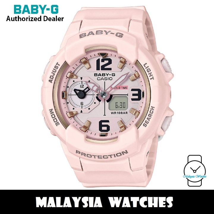 OFFICIAL WARRANTY Casio Baby G BGA 230SC 4B Standard Analog Digital Shock Resistant Pink Resin Watch BGA230SC 4B BGA230SC 4BDR BGA 230SC 4BDR Lazada