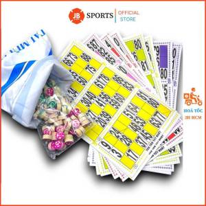 Bộ Cờ Lô Tô Giấy Số Đếm Gỗ Cờ Lô Tô Gỉa Trí Ngày Lễ Tết Thích Hợp Cho Mọi Lứa Tuổi