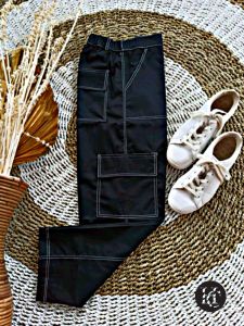 Celana Panjang Wanita Korea Kulot Amber Pants - HighClass