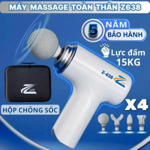 Máy massage cầm tay Zlife Z658 máy massage 8 đầu 99 chế độ Giảm Đau Cơ Bắp Hiệu Quả Chính Hãng