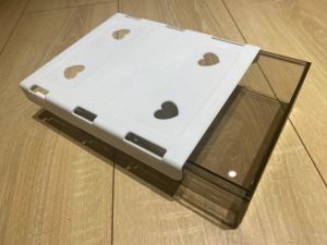 Self-adhesive Under Desk Drawer Table Hidden Organizer Slide Out Storage Desktop Pencil Tray for Office Home School Kitchen