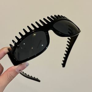 Spiked Sunglasses Headband Y2K Edgy Headband Retro Grunge Hairband Streetwear Hair Accessories Women Girls
