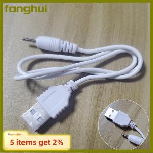 fanghui สายชาร์จ USB 2.0 DC 50ซม. สายตะกั่วที่ชาร์จ USB มีขาเล็กไปยังสาย USB สำหรับ Nokia