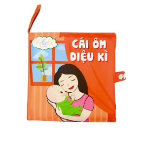 Sách Vải Giáo Dục Sớm Cho Bé 0-4 Tuổi - Đa Tương Tác Lật Mở Song Ngữ - Lalala Baby