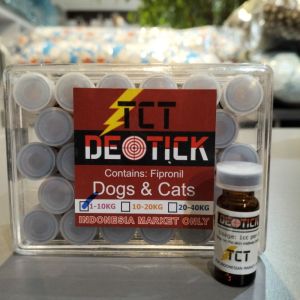 Detick Spot On Obat Kutu Anjing Kucing 1-10 kg - Obat kutu kucing/Obat kutu ampuh/Obat kutu anjing