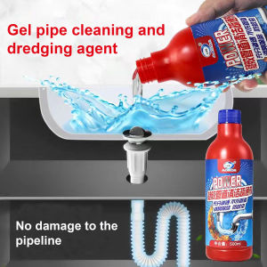 🔥1 Day delivery🔥2024 New 500ml Strong Dredging Agent Toilet Cleaner Kitchen Sewer Dredging For Toilet Dredging Strong Cleaning Agent Sink/Drain Declogger 500ml | Remove Blockages/Unpleasant Odors