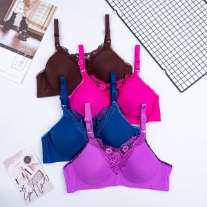 BEE - Bra Bh Wanita Push Up Busa Tebal Tanpa Kawat Premium Quality Polini B04 Bahan Busa Tebal Nyaman Polini Bra Random Color Ukuran Eu 32-38 Bra Sehari-Hari Untuk Aktivitas - Lazada
