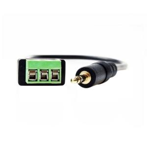 3.5mm Screw Terminal Adapter Cable 3.5mm Balanced Audios Jacks to Screw Terminal Connectors Cable for Various Devices