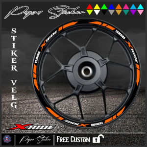COD Cutting stiker velg Xride Semua tipe motor X ride code 04