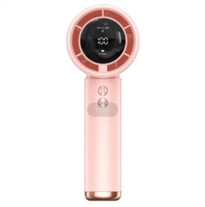 Lozzby 4000mAh (100 Gear) Wind Speed Mini Turbo Fan S001 Rechargeable Handheld Mini Fan Digital Display