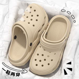 WomenS Thick-Soled Clogs For Summer Outdoor Wear 2025 New Model Beach Closed-Toe Sandals MenS Non-Slip Slippers WomenS Slippers