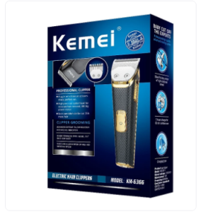 TÔNG ĐƠ CẮT TÓC KEMEI 6366 động cơ bền bỉ lưỡi dao sắc bén