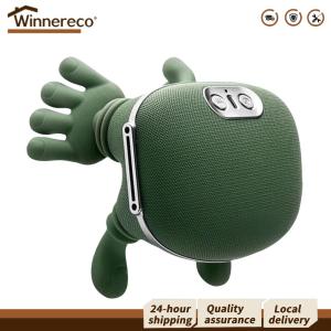 [Winnereco Flagship Mall] Rechargeable Wireless Electric Deep Tissue 4D Kneading Massager Human Hand Design Neck and Shoulder Massger for Men Women Gifts