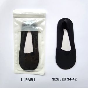 mixshop Ice Silk Socks Non-slip Seamless Invisible Boat Socks [SG READY STOCK]