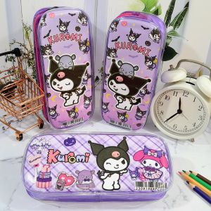 Kotak Pensil Jelly Karakter Kuromi Special Edition Super Cute Lucu Favorit Anak Best Seller / Tempat Pensil Jeli KUROMI Ukuran Besar Muat Banyak Barang Stationary Fancy Sekolah Harga Termurah Kualitas Terjamin Bisa Grosir dan COD